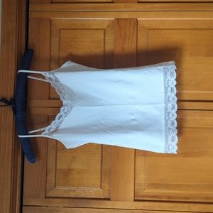 Express White Tank Top Size M